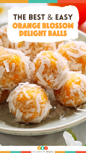 Orange Blossom Delight Balls
