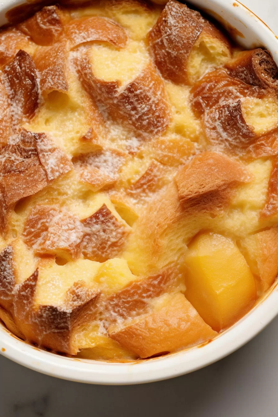 Orange Croissant Breakfast Bake