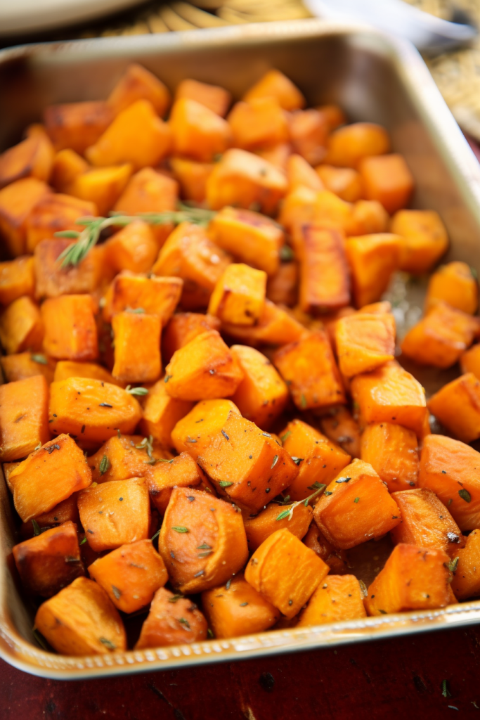 Oven Roasted Sweet Potatoes