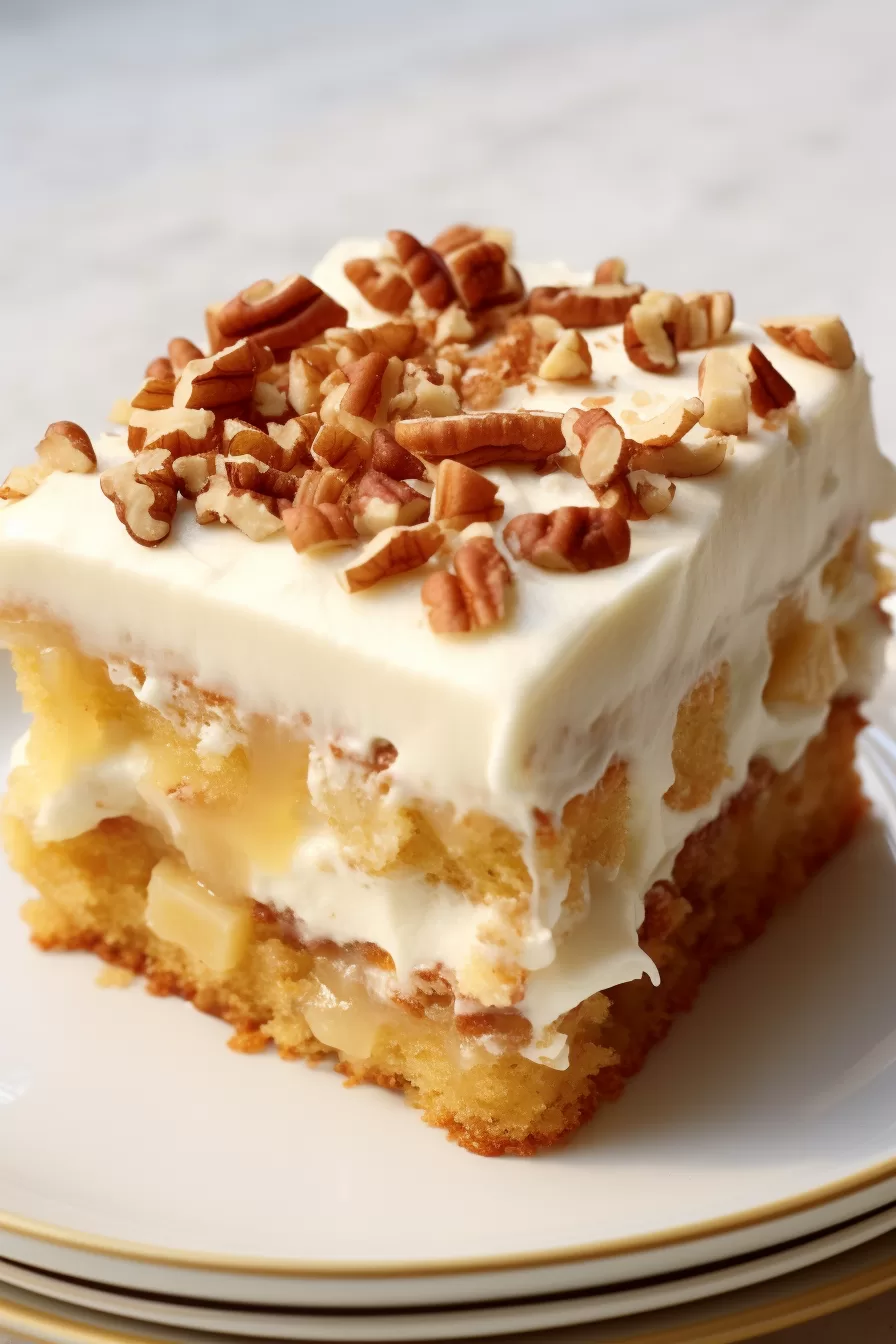 Pineapple Pecan Cake