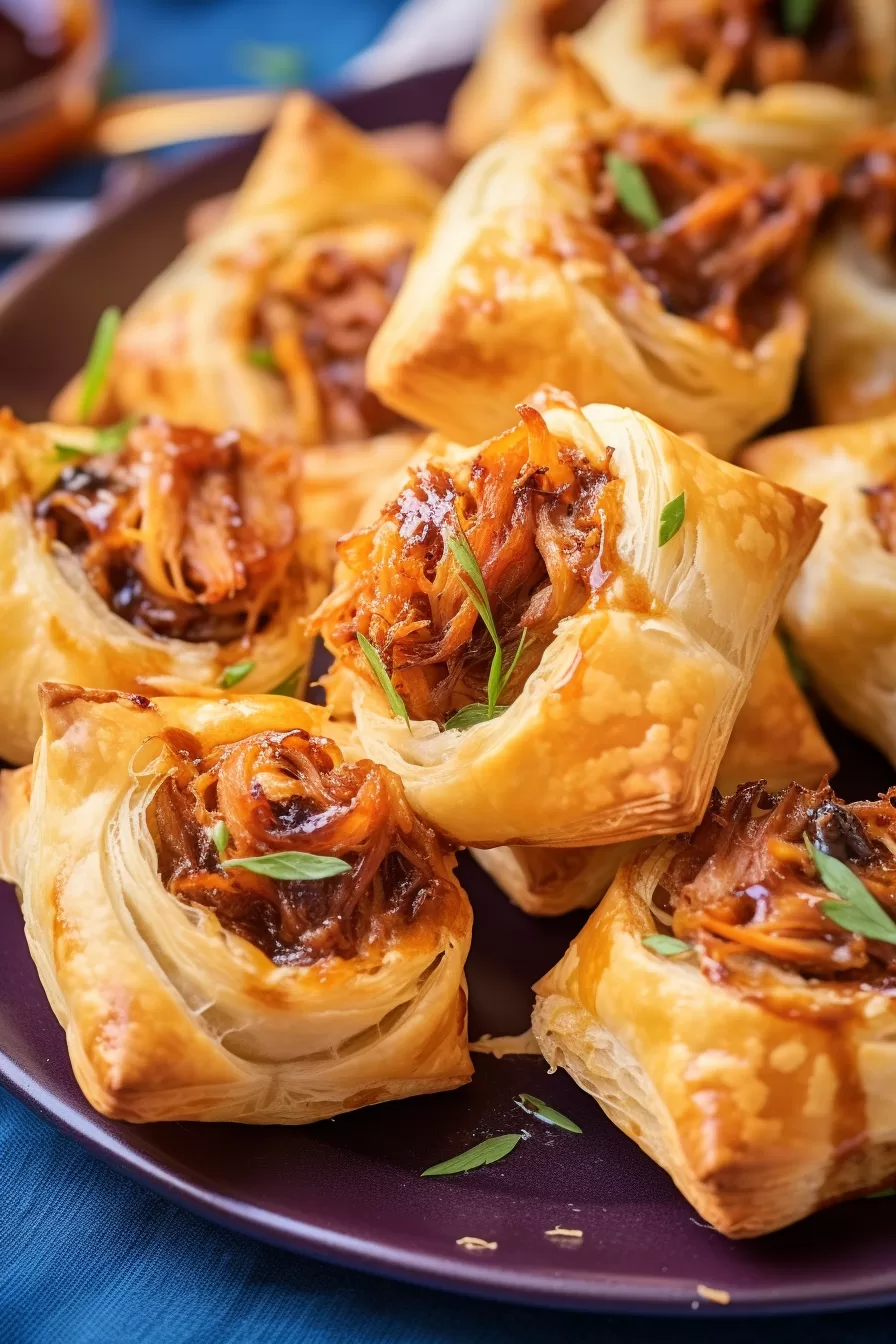 Savory Pork Puff Pastries