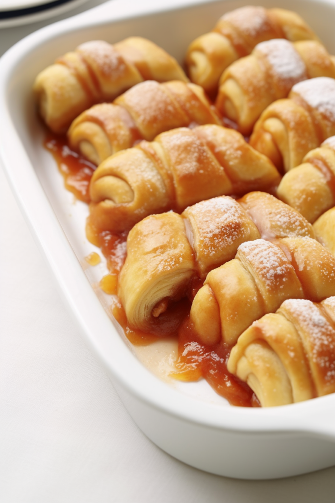 Pumpkin Cream Cheese Dumplings (Crescent Roll)