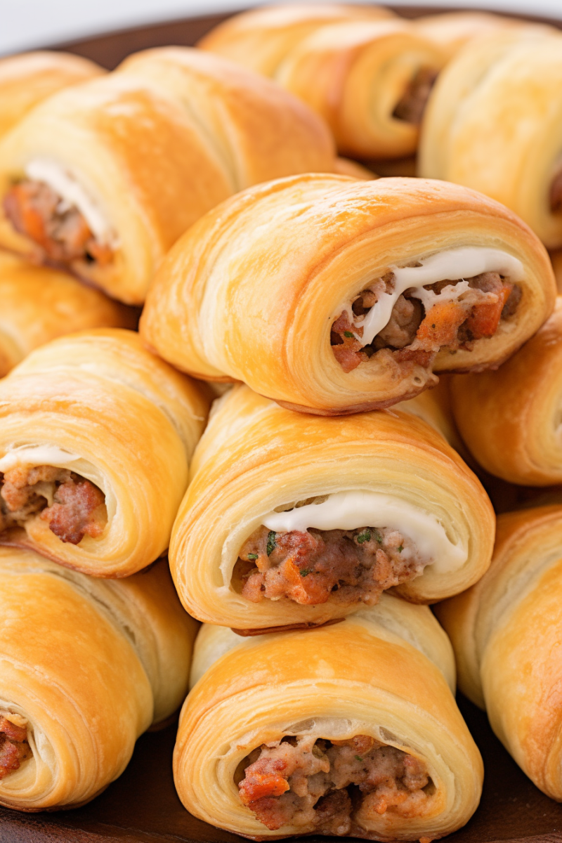 Rotel Sausage And Cream Cheese Crescents