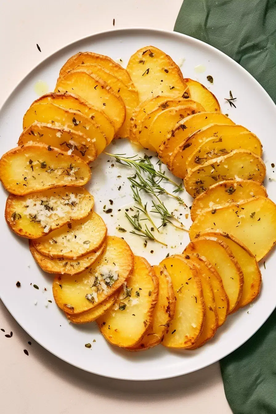 Sliced Baked Potatoes