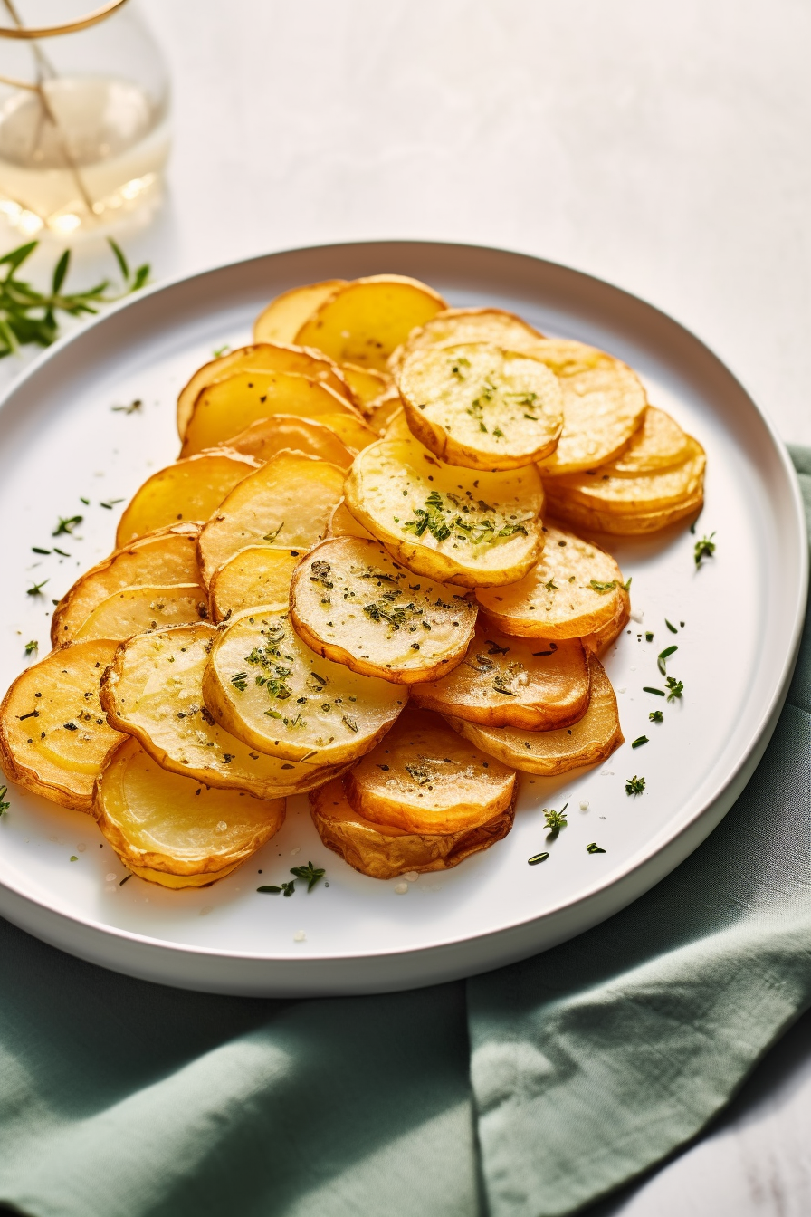 Sliced Baked Potatoes