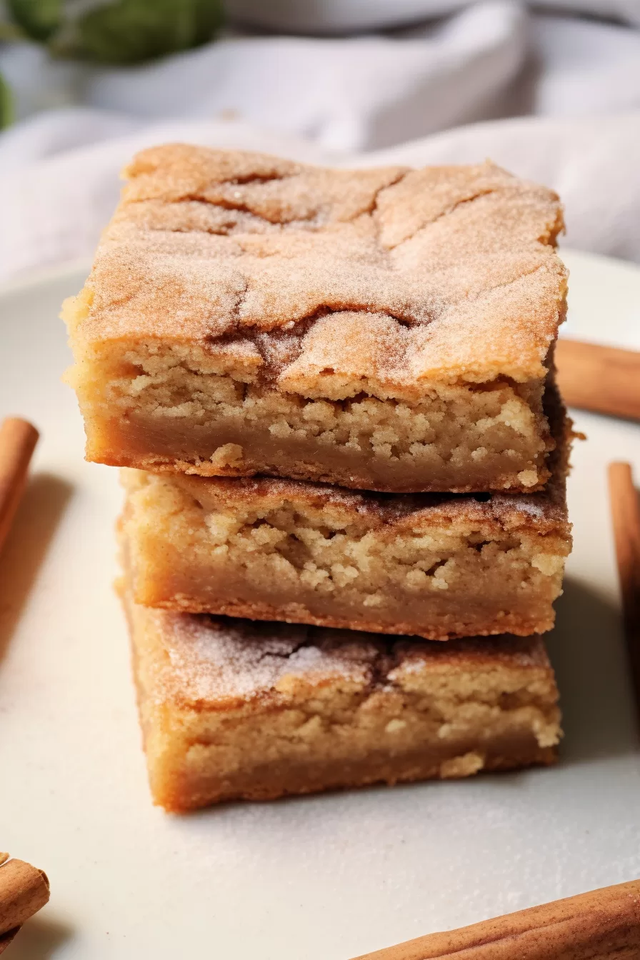 Snickerdoodle Cookie Bars