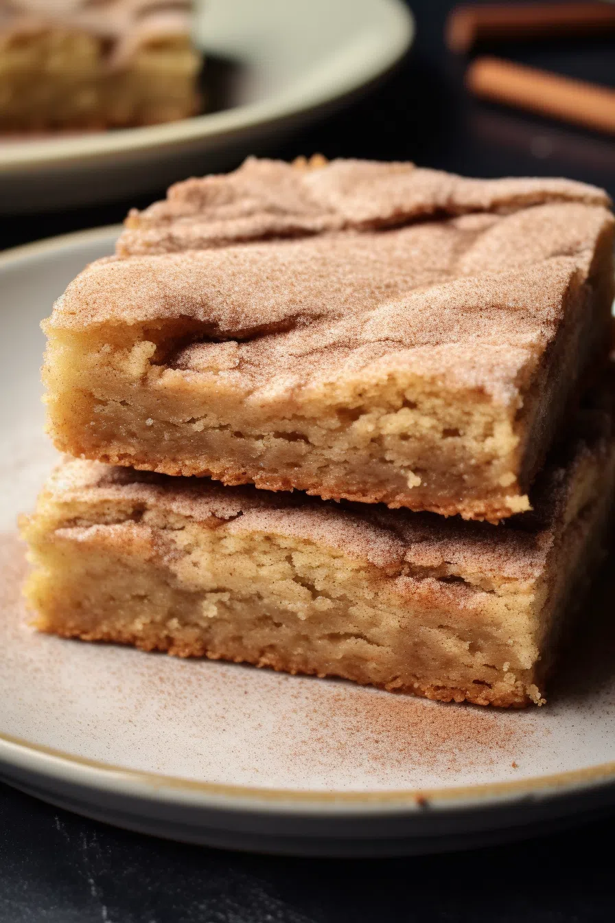 Snickerdoodle Cookie Bars