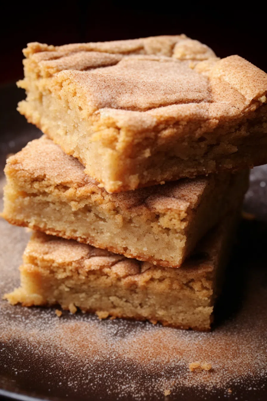 Snickerdoodle Cookie Bars