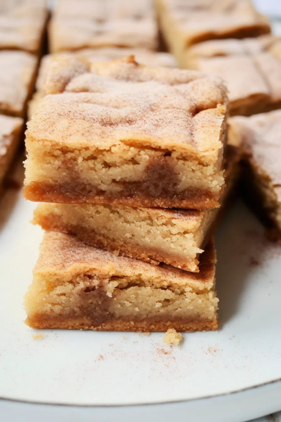 Snickerdoodle Cookie Bars