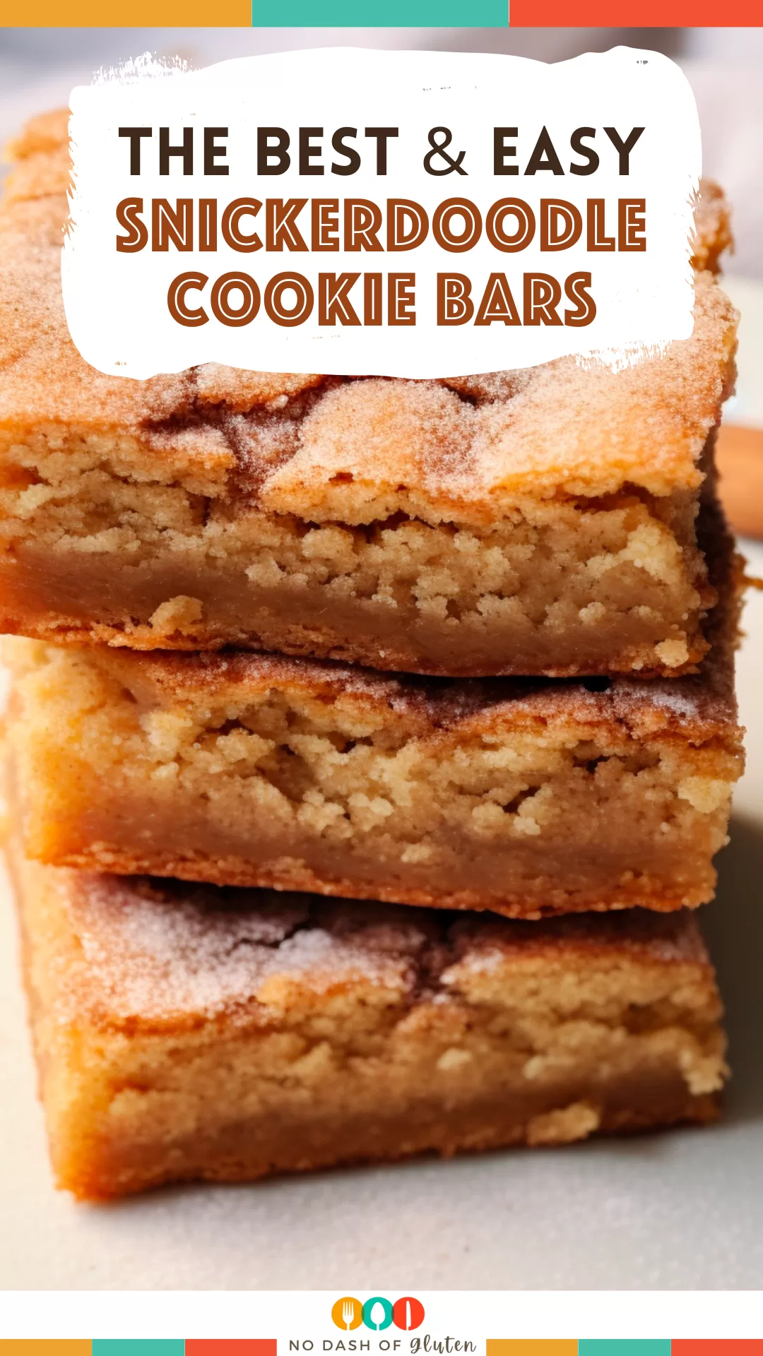 Snickerdoodle Cookie Bars
