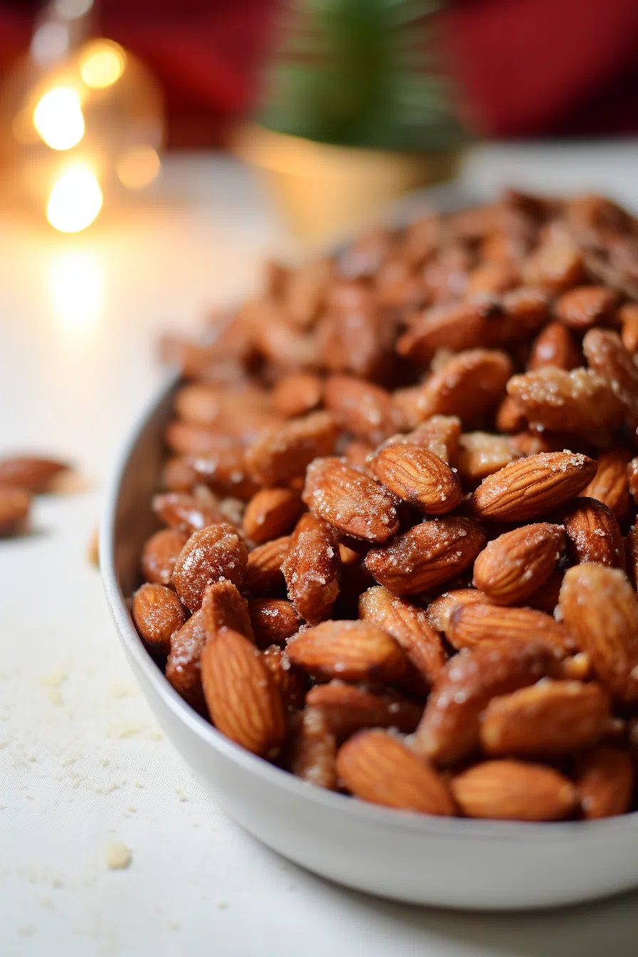 Spiced Roasted Almonds