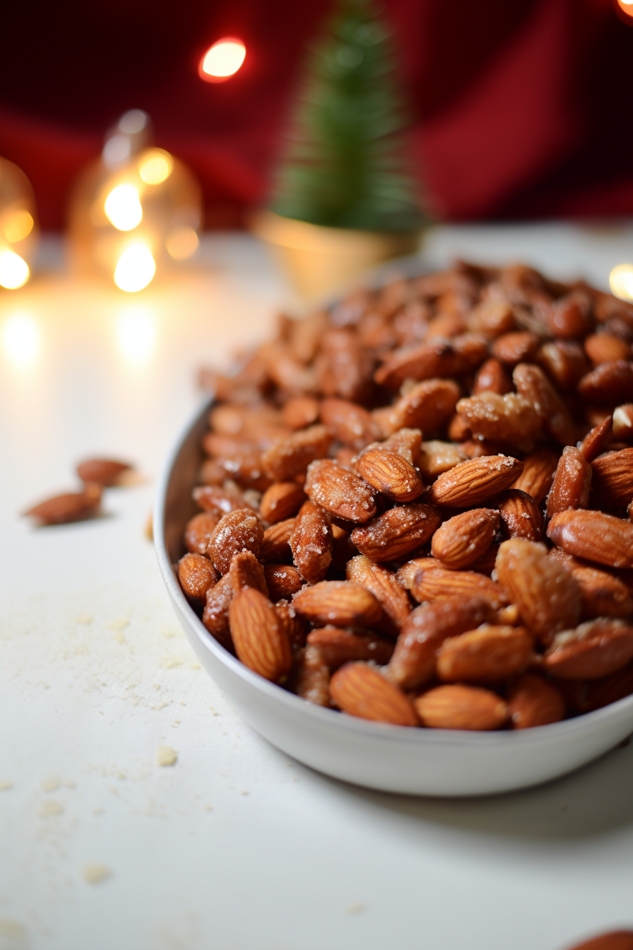Spiced Roasted Almonds