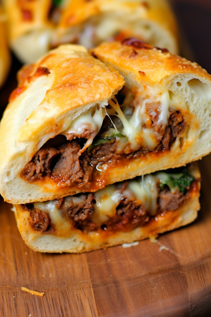 Steak Stuffed French Bread