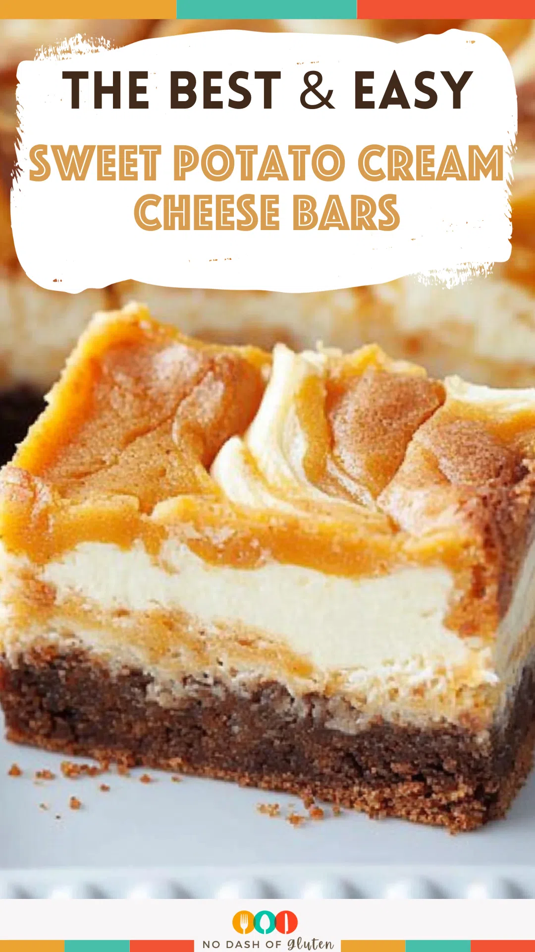 Sweet Potato Cream Cheese Bars