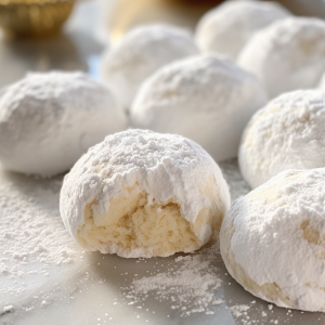 Sweetened Condensed Milk Snowballs