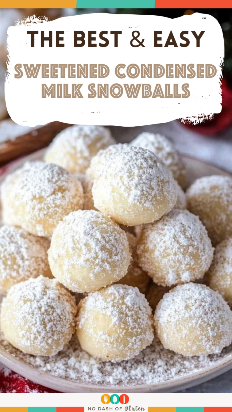 Snowballs Sweetened Condensed Milk Snowballs