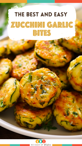 Zucchini Garlic Bites