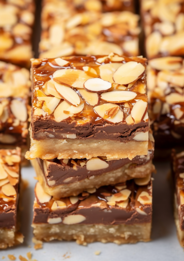 Almond Toffee Bars