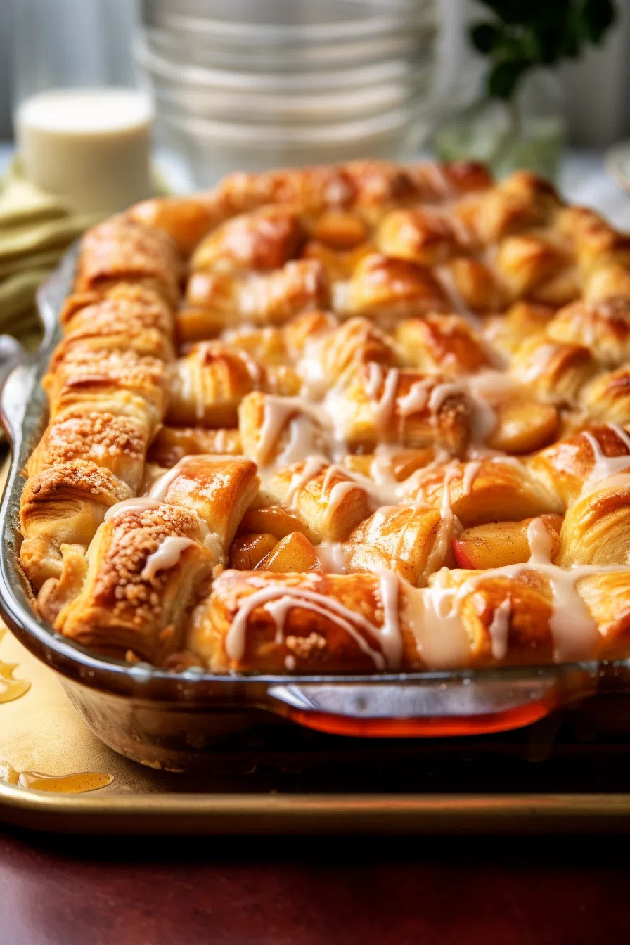 Apple Bubble Up Casserole