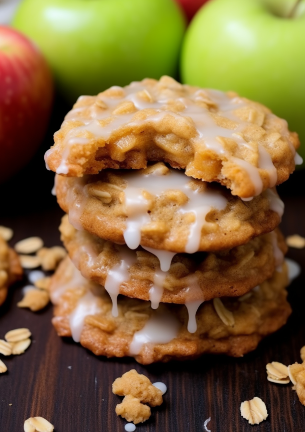 Apple Crisp Cookies: A Symphony of Fall Flavors!