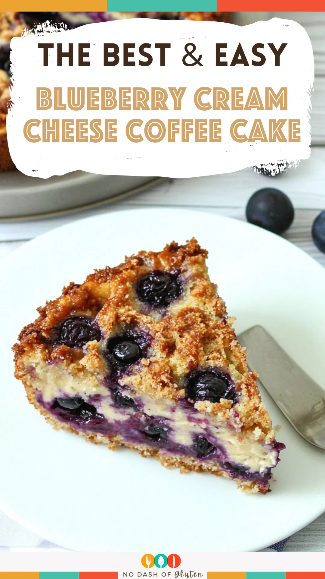 Blueberry Cream Cheese Coffee Cake