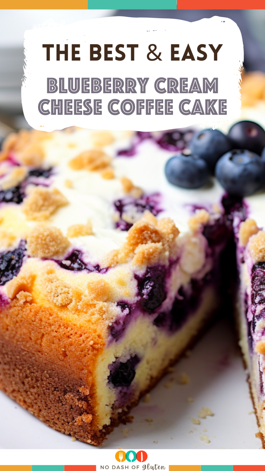 Blueberry Cream Cheese Coffee Cake