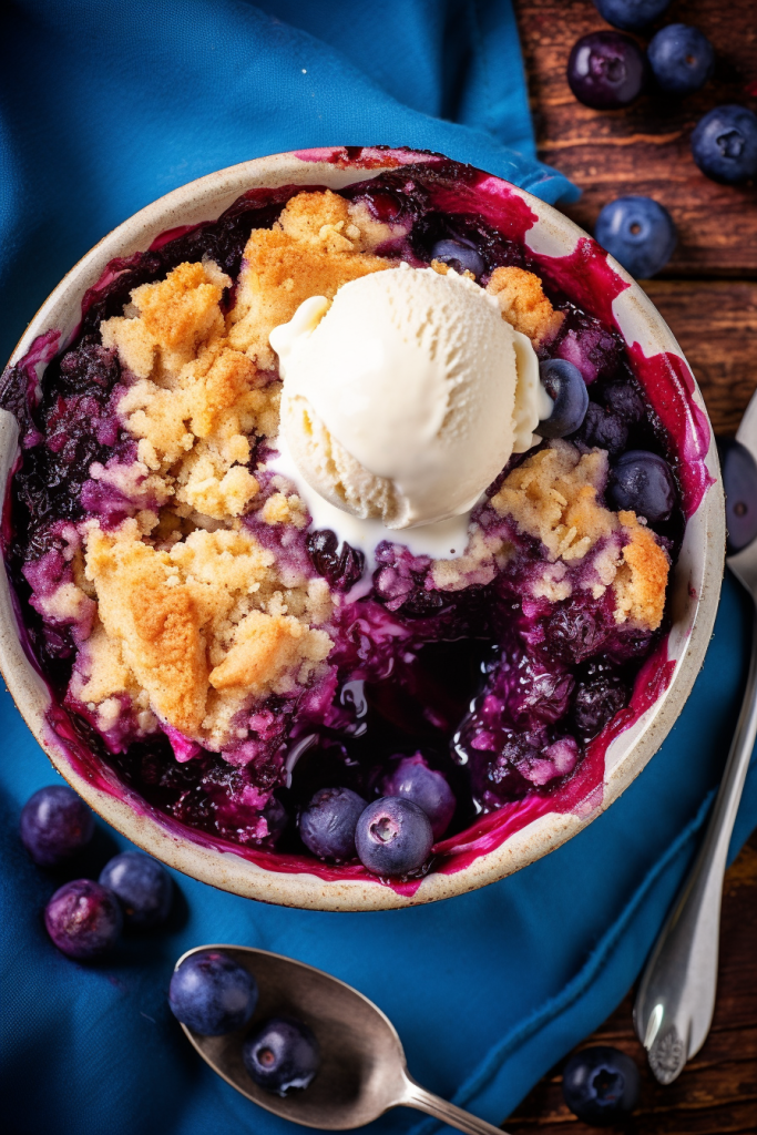 Blueberry Dump Cake