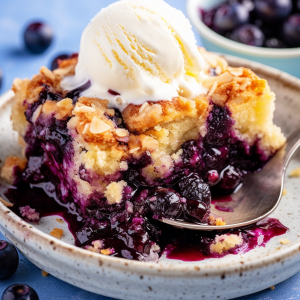 Blueberry Dump Cake