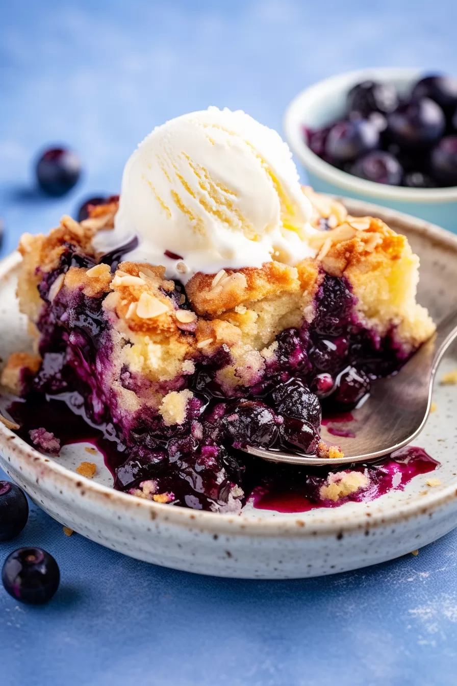 Blueberry Dump Cake