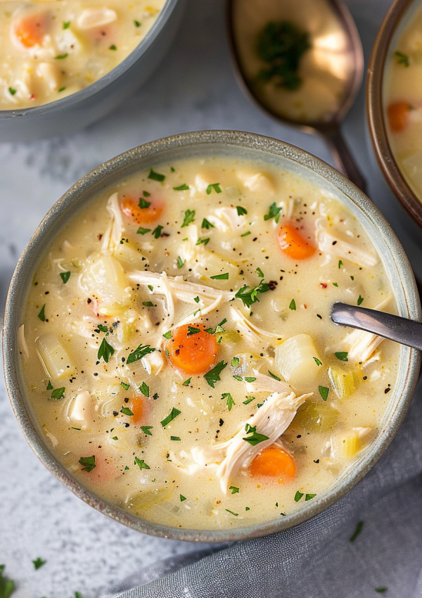 Chicken Pot Pie Soup