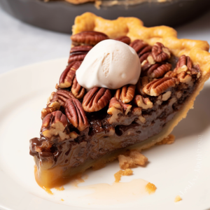 Chocolate Bourbon Pecan Pie