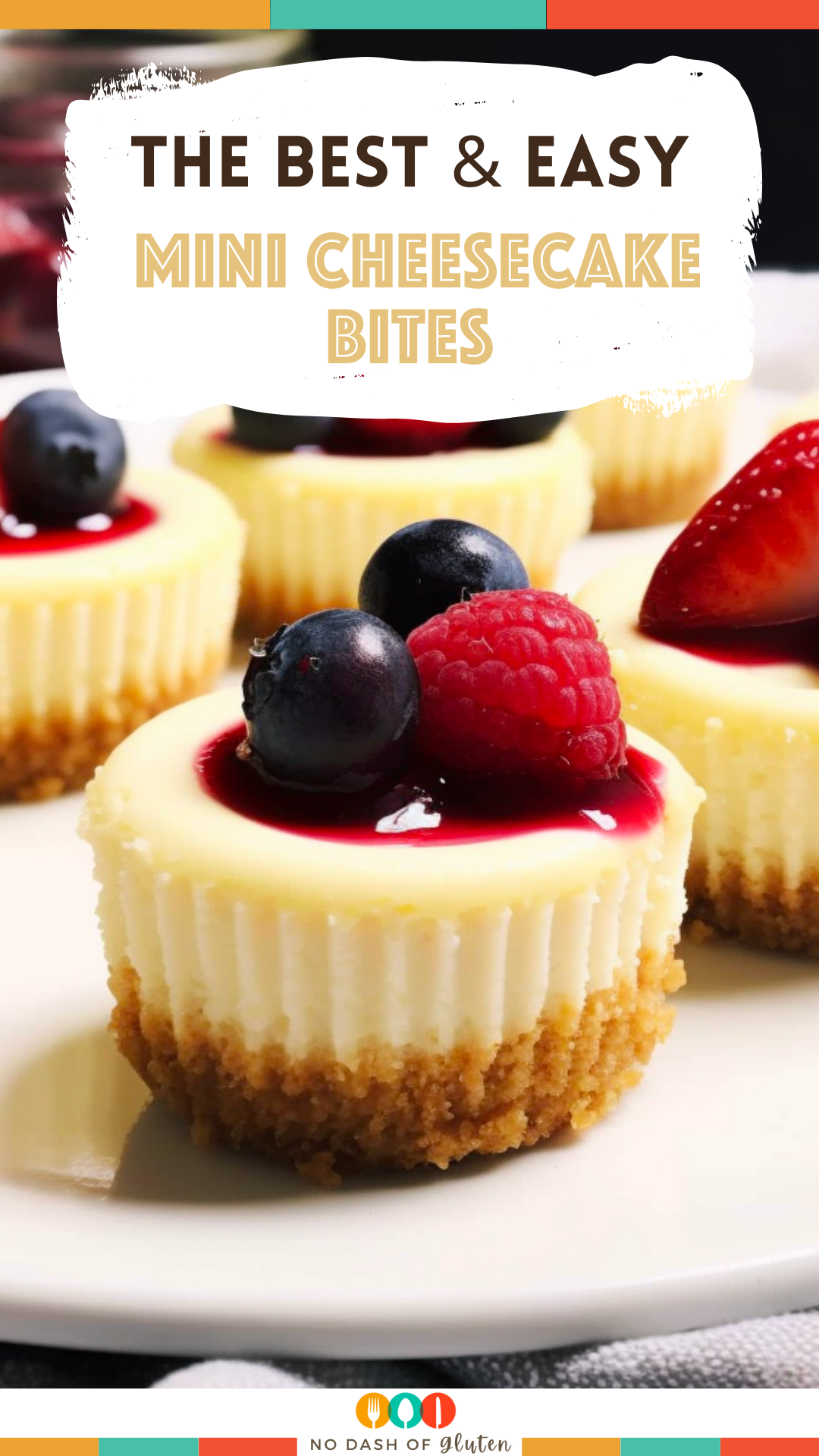 Easy Mini Cheesecake Bites