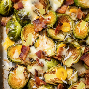 Crack Roasted Brussel Sprouts