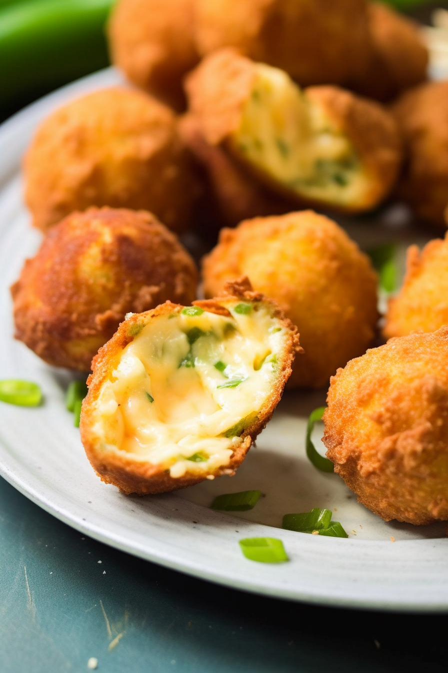 Crispy Cheese Jalapeno Bacon Bites