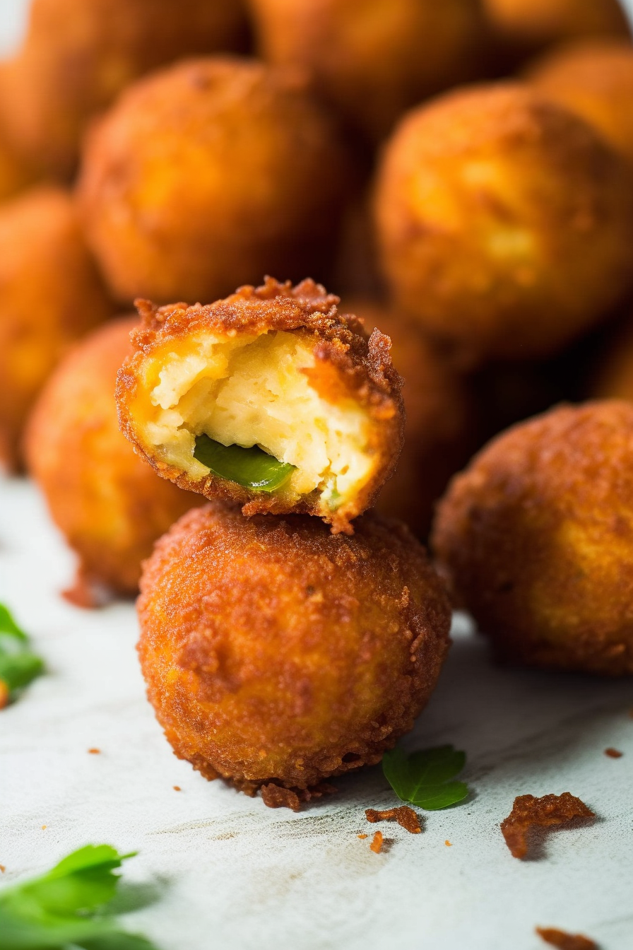 Crispy Cheese Jalapeno Bacon Bites