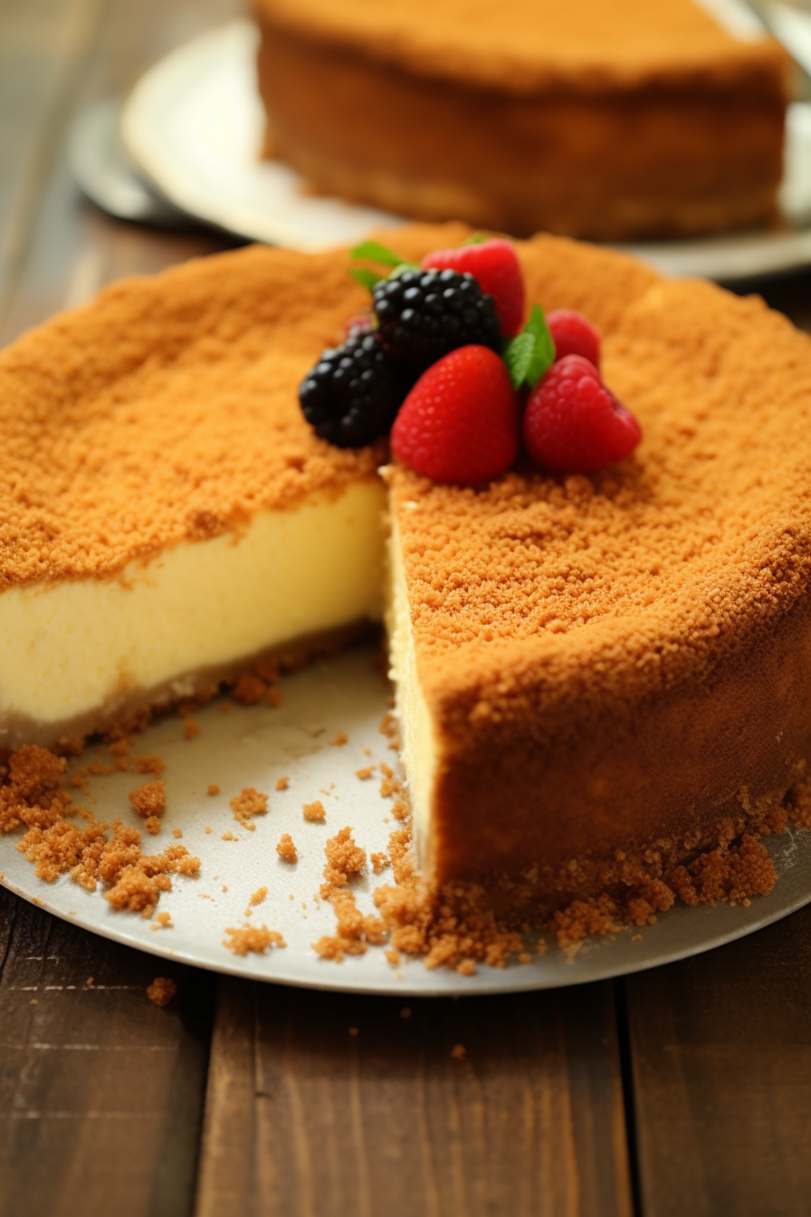 Double Crust Cheesecake