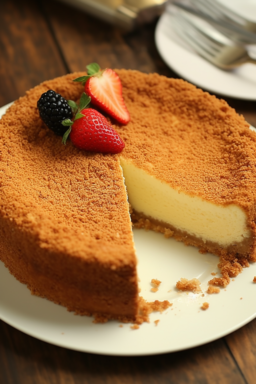 Double Crust Cheesecake