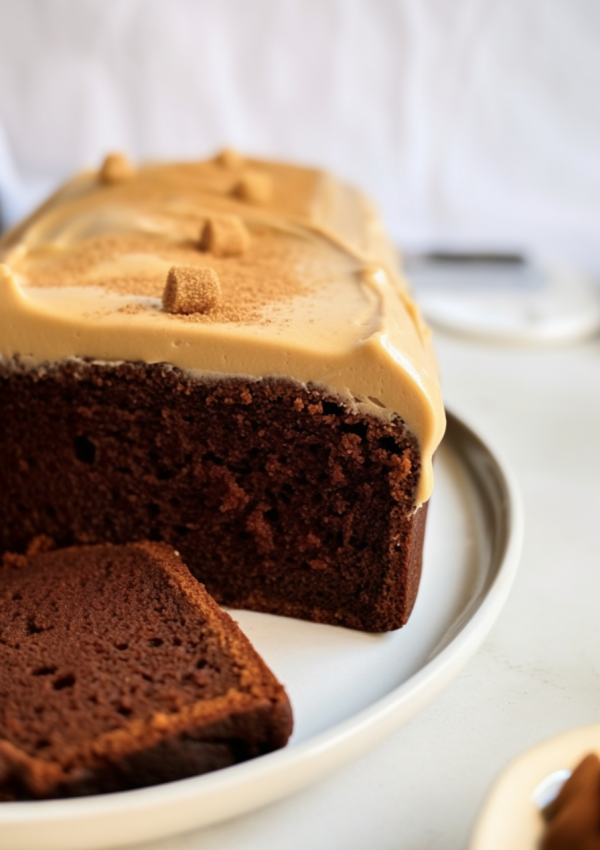 Gingerbread Cake with Molasses Frosting