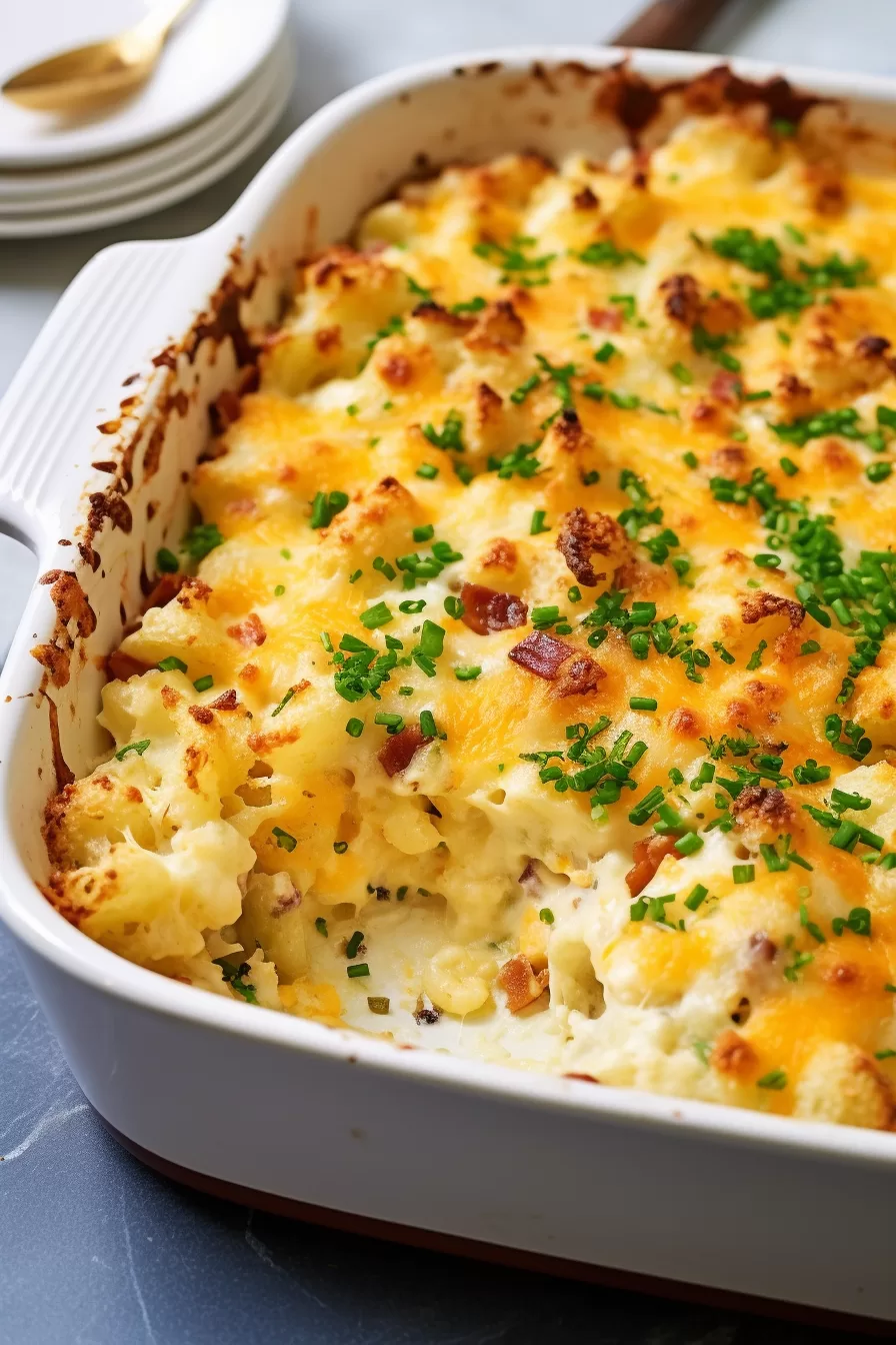 Loaded Cauliflower Casserole