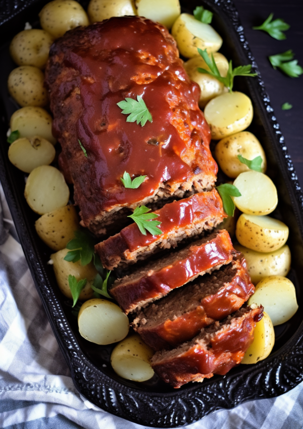 Meatloaf Recipe with the BEST Glaze