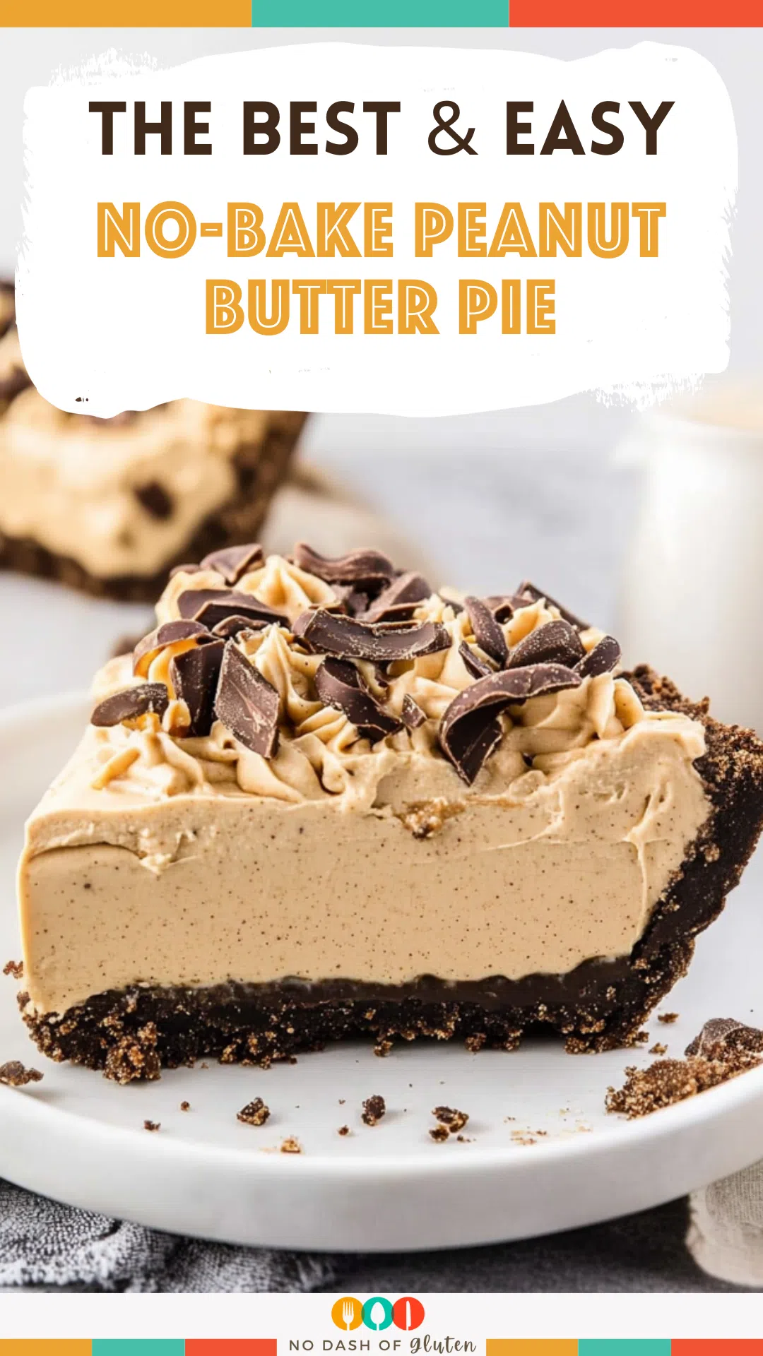 No-Bake Peanut Butter Pie