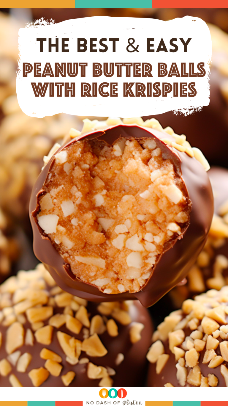 Peanut Butter Balls with Rice Krispies