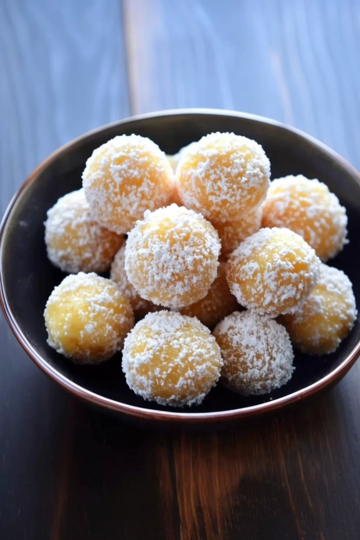 Delicate, bite-sized desserts arranged beautifully for a holiday gathering.