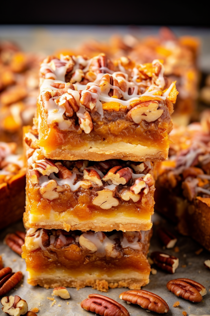 Pumpkin Magic Bars