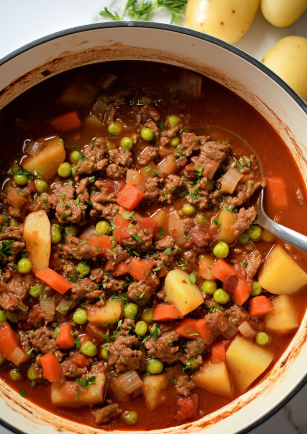 Quick And Easy Hamburger Stew