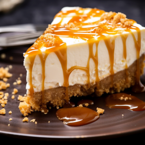 Salted Caramel No Bake Cheesecake Recipe