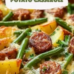 Sausage Green Bean Potato Casserole