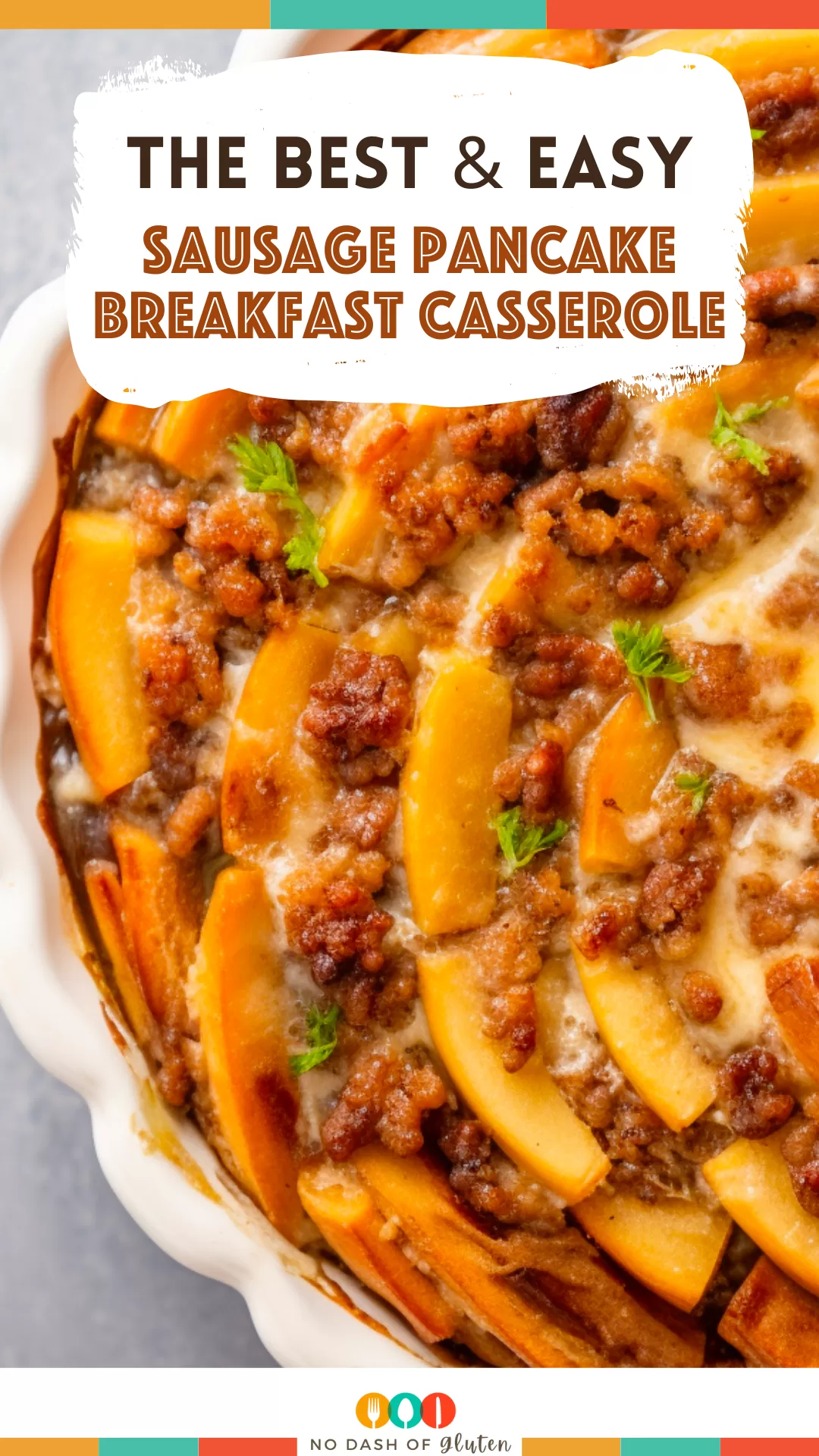 Sausage Pancake Breakfast Casserole