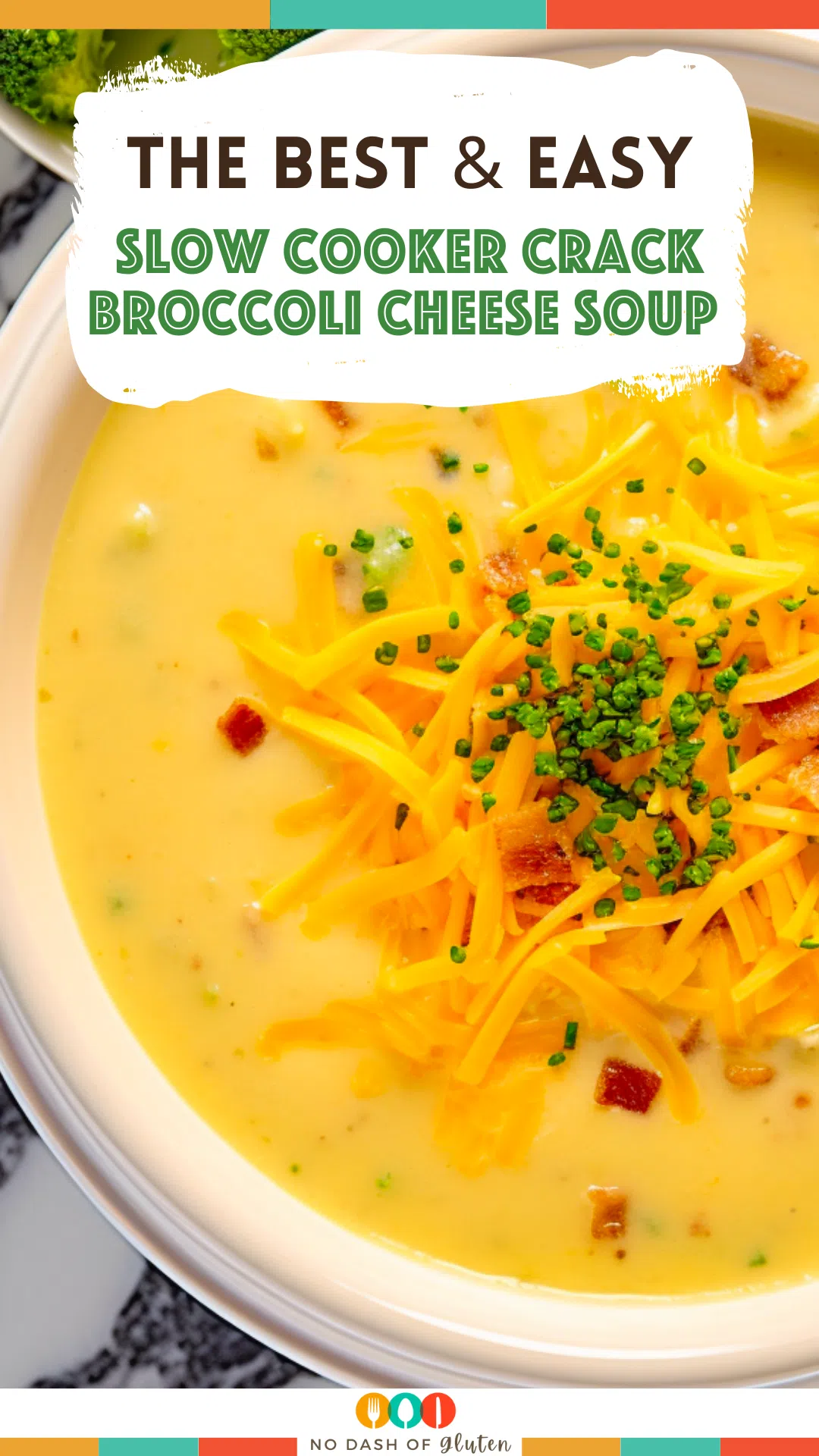 Slow Cooker Crack Broccoli Cheese Soup Recipe