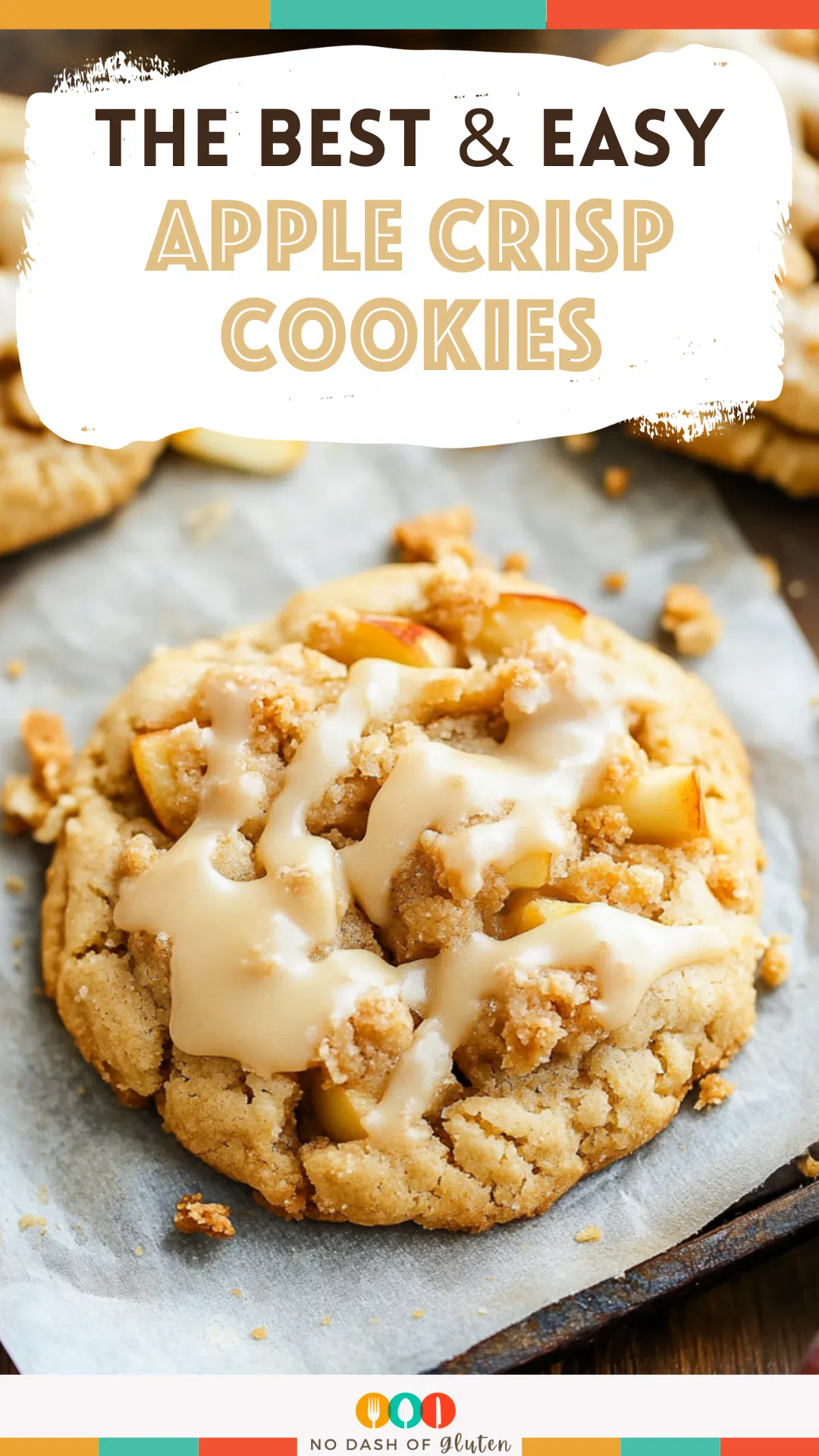 Apple Crisp Cookies